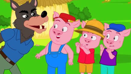 Three Little Pigs - Fairy Tales and Bedtime Stories for Kids | Okidokido