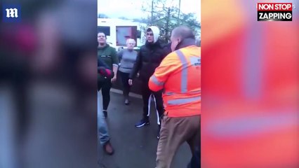 Angleterre : Deux femmes se battent et déclenchent une bagarre générale (vidéo)