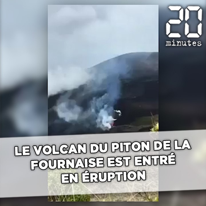Le volcan du Piton de la Fournaise est entré en éruption