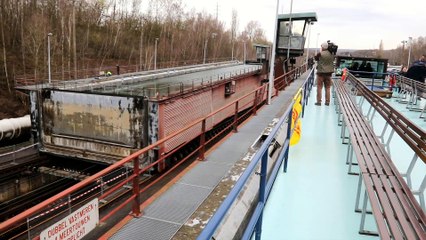 Le Plan incliné de Ronquières fête ses 50 ans.