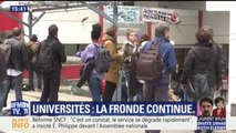 Réforme de l'entrée à l'université : le blocage se poursuit à la faculté parisienne de Tolbiac
