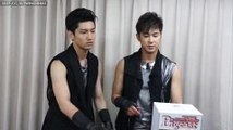 [130830] 东方神起 BIGEAST Mission Card 23  用嗅觉猜出箱子里的物品 【中字】