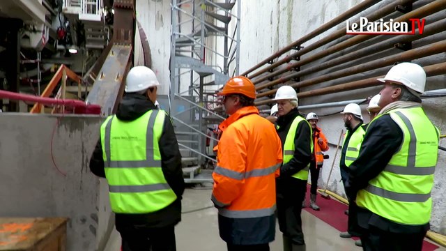 Grand Paris Express : le premier tunnelier entre en action