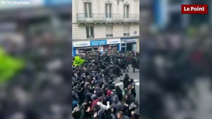 Grève SNCF : tensions pendant les manifestations de soutien aux cheminots