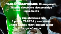 How to Cook FILIPINO CHOCOLATE RICE PORRIDGE  | EAT PINOY