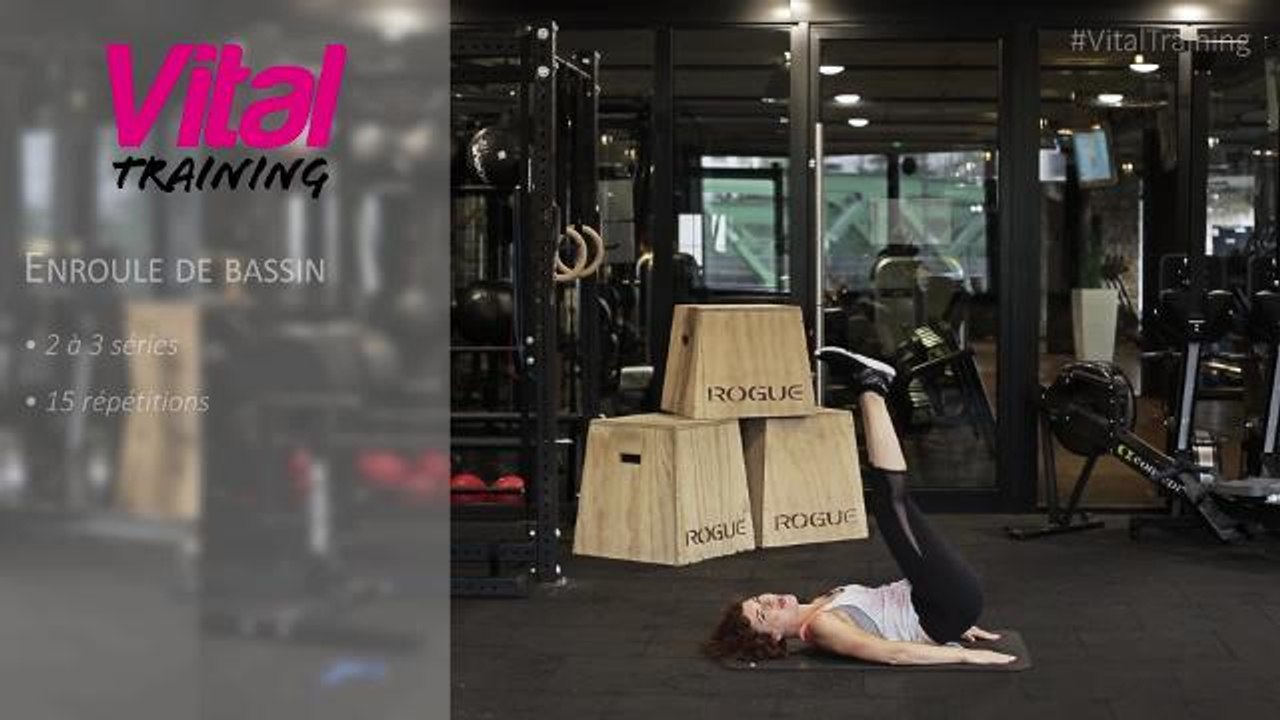 L'exercice de l'enroulé de bassin pour les abdos_ #VitalTraining