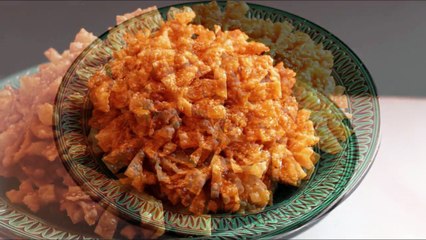 حلويات رمضان 2018/حلوى معسلة جديدة وفيرة بكمية دقيق قليلة هشة ومقرمشة