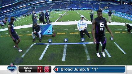 Nyheim Hines' full 2018 NFL Scouting Combine workout