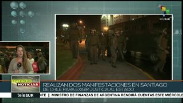 Chile: represión contra manifestaciones de mapuches y migrantes