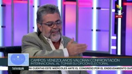 Campos: Una elección es la consecuencia de todo un proceso político