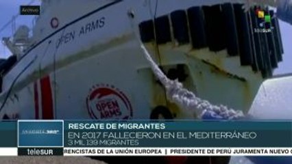 UE: criminalización de organizaciones que rescatan migrantes
