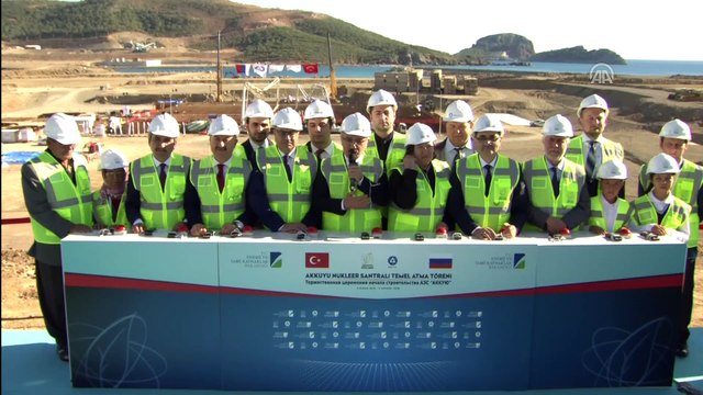 Akkuyu NGS'nin temeli atıldı - MERSİN
