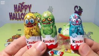 Kinder Maxi Surprise Eggs Halloween Edition new & Kinder Chocolate Kleine Monster