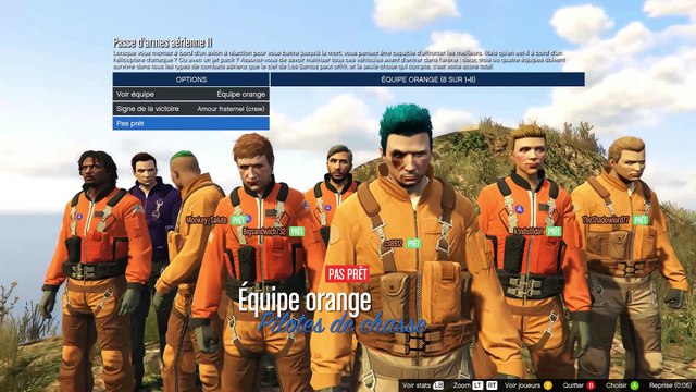 Passe d'arme aérien - Grand Theft Auto V Online. #3