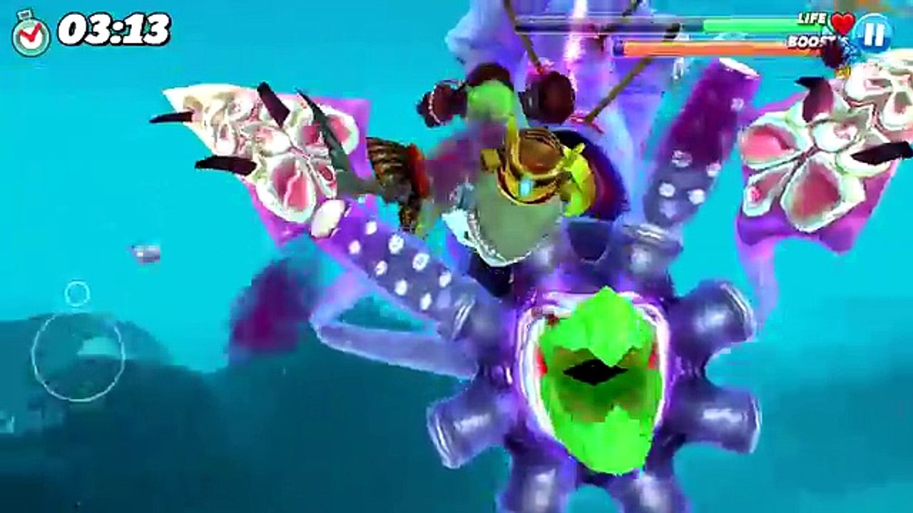 COLOSSAL SQUID BOSS IS BACK (HUNGRY SHARK WORLD)