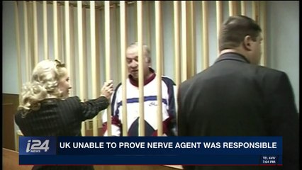 i24NEWS DESK | UK unable to prove nerve agent was responsible  | Tuesday, April 3rd 2018