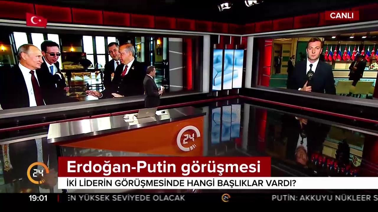 Erdoğan-Putin görüşmesi