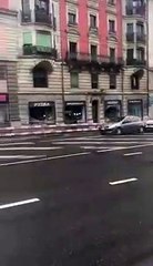 Genève :  La police et une Clio en course poursuite !