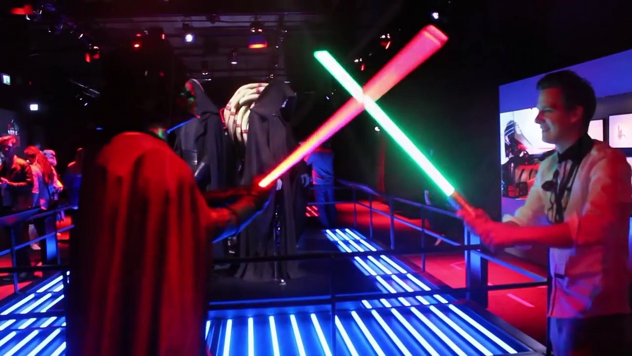 Ich schwinge mein Laserschwert! Anakin Skywalker wäre stolz!