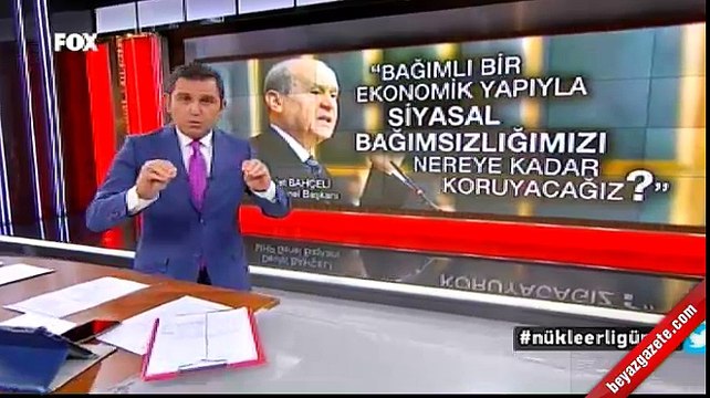 Fatih Portakal'dan Bahçeli'ye destek