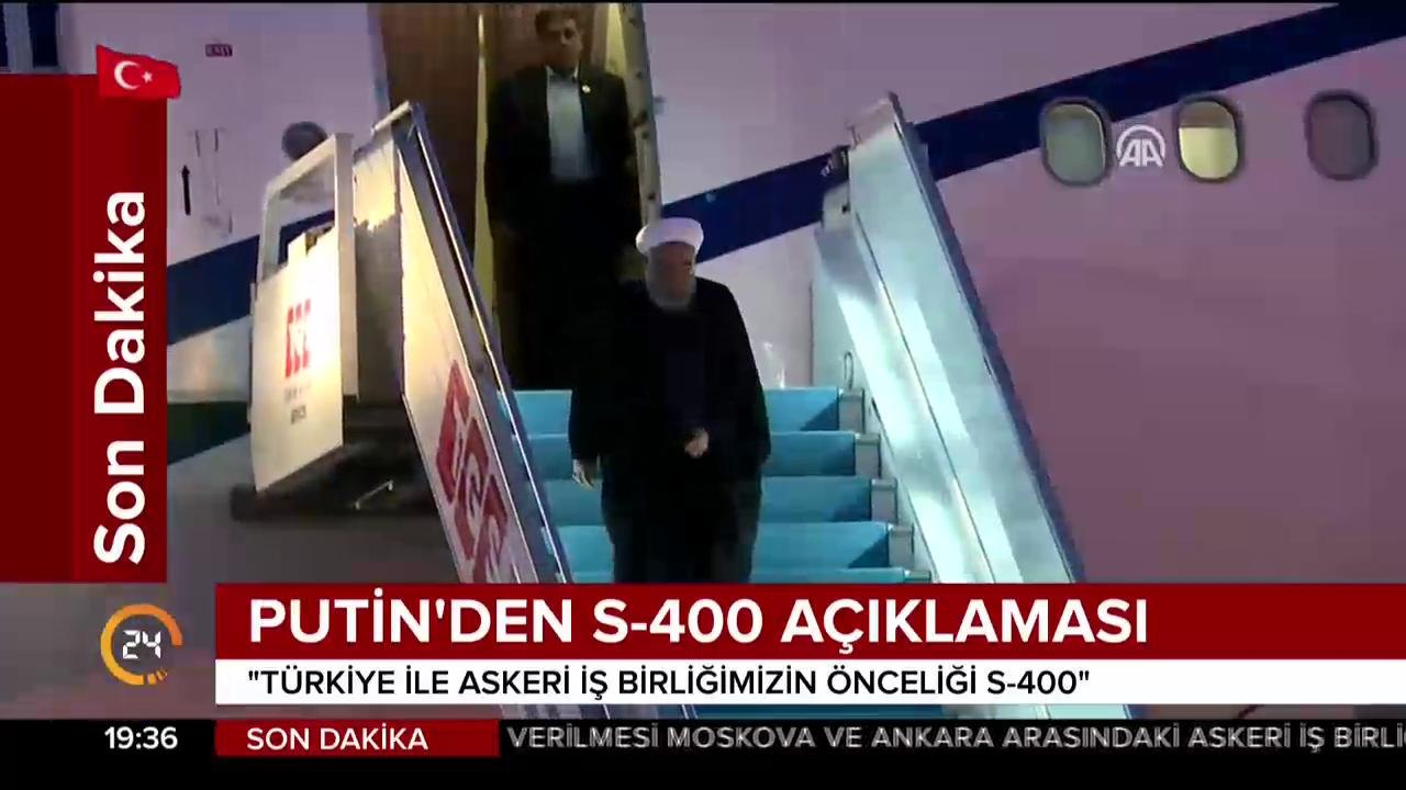 Putin'den S-400 açıklaması