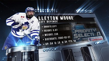 OHL Draft: Lleyton Moore