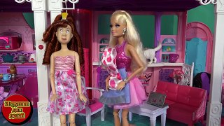 Барби Мультик куклами Барби и Гризелла и новые платья Видео для девочек новая серия