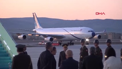 İran Cumhurbaşkanı Ruhani Ankaraya Geldi