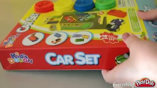 Play-Doh Car Set and Play-Doh Lego People Gas Station