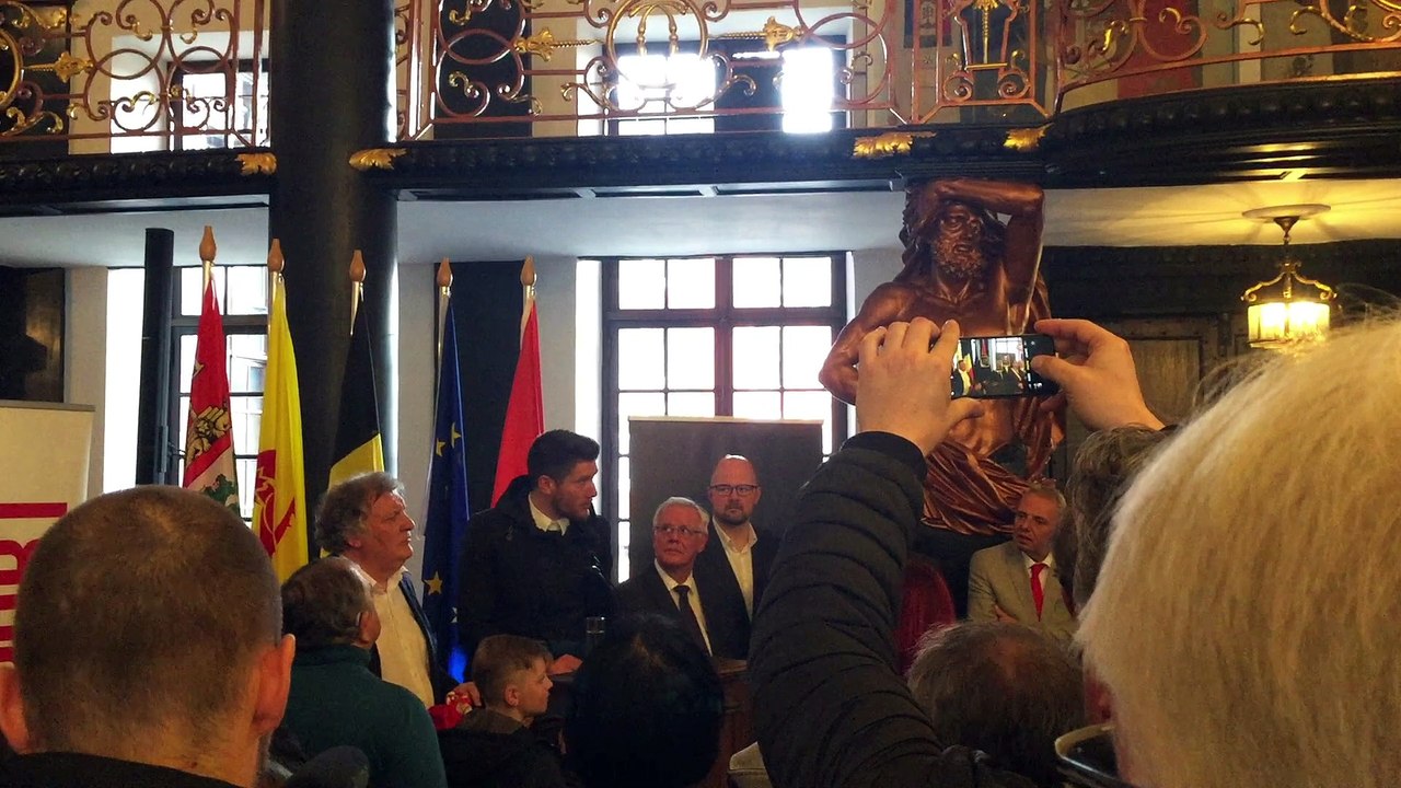 Fête à l'Hôtel de Ville avec le Standard - Liège