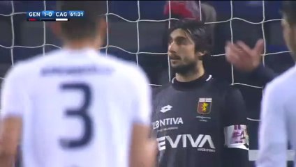 Barella  Penalty Goal HD - Genoa	1-1	Cagliari 03.04.2018