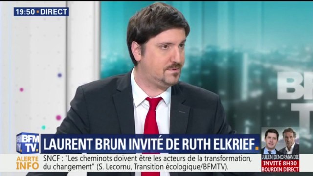 SNCF: Nous ne sommes pas pour le statu quo , a assuré le secrétaire général de la CGT cheminots Laurent Brun
