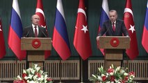 Cumhurbaşkanı Erdoğan: 'Sayın Putin'e Afrin operasyonunun sonuçları hakkında gerekli bilgileri aktarma fırsatını buldum' - ANKARA