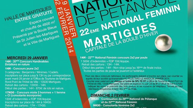 LA REVUE : La revue : Paul Cogliandro/Trésorier de la Boule Bleue à St Julien les Martigues