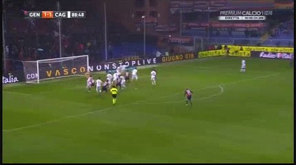 Iuri Medeiros Goal HD - Genoa	2-1	Cagliari 03.04.2018