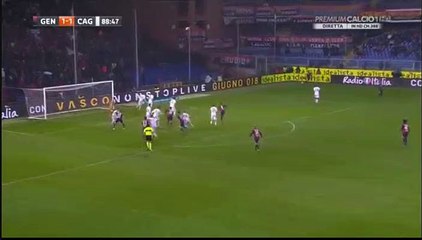 Iuri Medeiros Goal HD - Genoa	2-1	Cagliari 03.04.2018