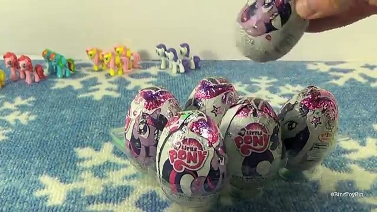 MORE My Little Pony Chocolate Surprise Eggs - Wheres Twilight Sparkle!? by Bins Toy Bin