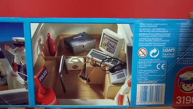 14 Jahre altes Polizeiboot - 3190 Playmobil Wasserwacht, Küstenwache oder Zoll deutsch Film