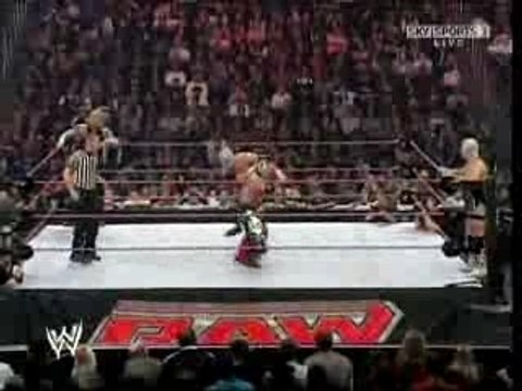 Rey Mysterio est Jeff Hardy VS Kennedy est Finlay