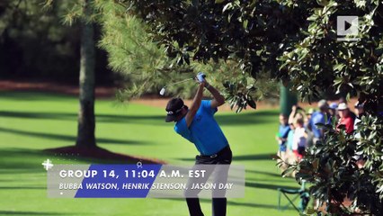 Key Groups and Tee Times for the 2018 Masters