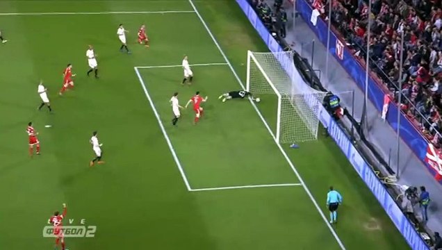 Jesus Navas (Own goal) HD - Sevilla 1-1 Bayern Munich 03.04.2018