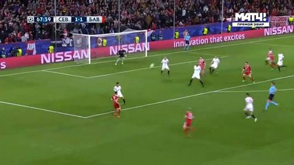 Thiago Alcantara  Goal HD - Sevilla	1-2	Bayern Munich 03.04.2018