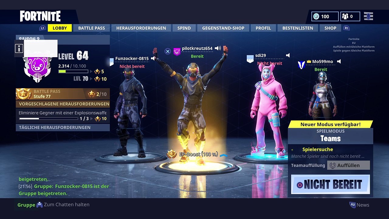 Fortnite kiddy denkt das ich ein bulle bin