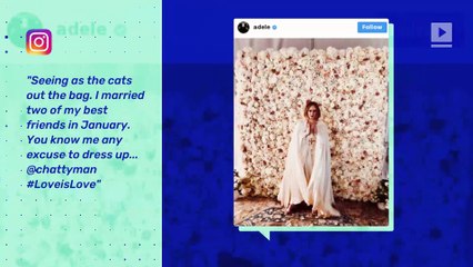 Adele Got Ordained and Officiated her Friend's Same-Sex Wedding