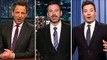 Late-Night Hosts React to Trump's Strange Easter Activities | THR News