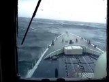 How Stormy Waves Gushes Towards A Ship