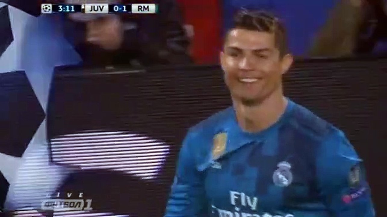 Incroyable but  de Ronaldo en bicyclette Juventus 0-1 Real Madrid