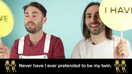 Identical Twins Play -Never Have I Ever