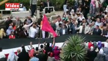 محافظ القليوبية يقود مسيرة احتفالا بفوز الرئيس السيسى بولاية ثانية