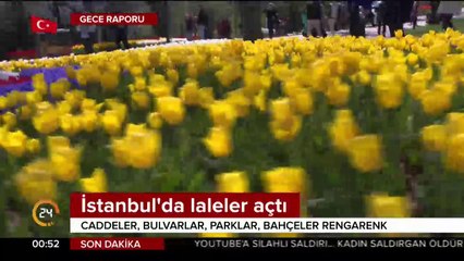 13. İstanbul Lale Festivali törenle başladı